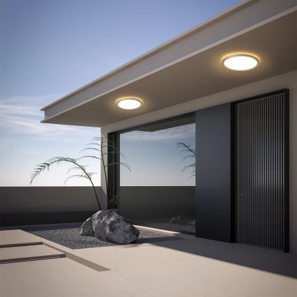 Brilagi - LED таванно осветително тяло за баня ULTRA SLIM LED/18W/230V Ø30 см, златисто, IP54