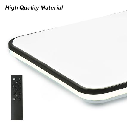 Brilagi - Умно димируемо таванно осветително тяло LED/36W/230V 53x53 cm 3000-6000K Wi-Fi Tuya Beacon + дистанционно управление