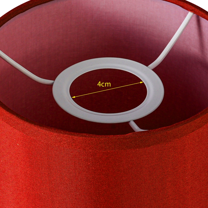 Brilagi - Универсален абажур NUBILA E27 15,5x14 см червен