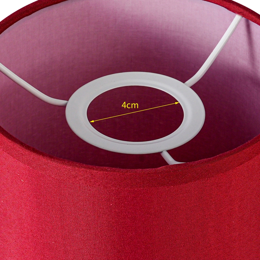 Brilagi - Универсален абажур NUBILA E27 15,5x14 см Помпейско червено