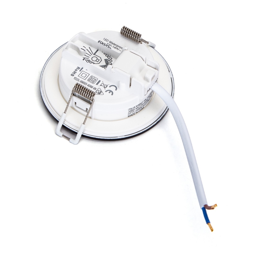 Brilagi - Вградено LED осветително тяло за баня LED/9W/230V 3000K черно IP65