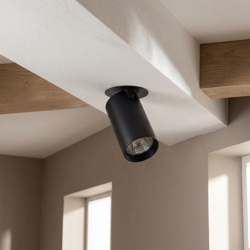 Brilagi - Вградено осветително тяло SELE 1xGU10/30W/230V черно