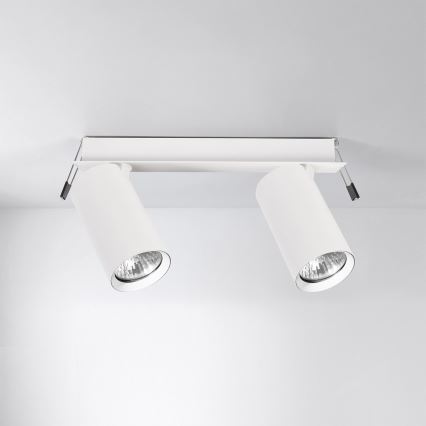 Brilagi - Вградено осветително тяло SELE 2xGU10/30W/230V бяло