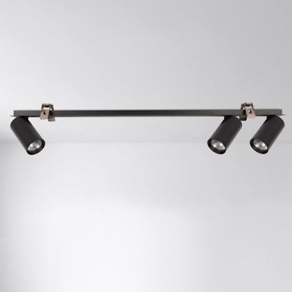 Brilagi - Вградено осветително тяло SELE 3xGU10/30W/230V, черно
