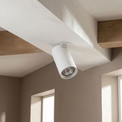 Brilagi - Вградено таванно осветително тяло SELE 1xGU10/30W/230V бяло