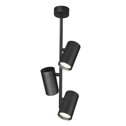 Brilagi - Висящ полилей SELE VERTICAL 3xGU10/30W/230V черен