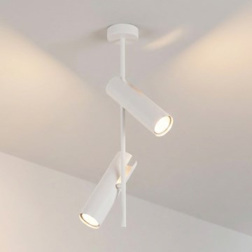 Brilagi - Висяща лампа на тръба BRANCH 2xGU10/30W/230V бяла
