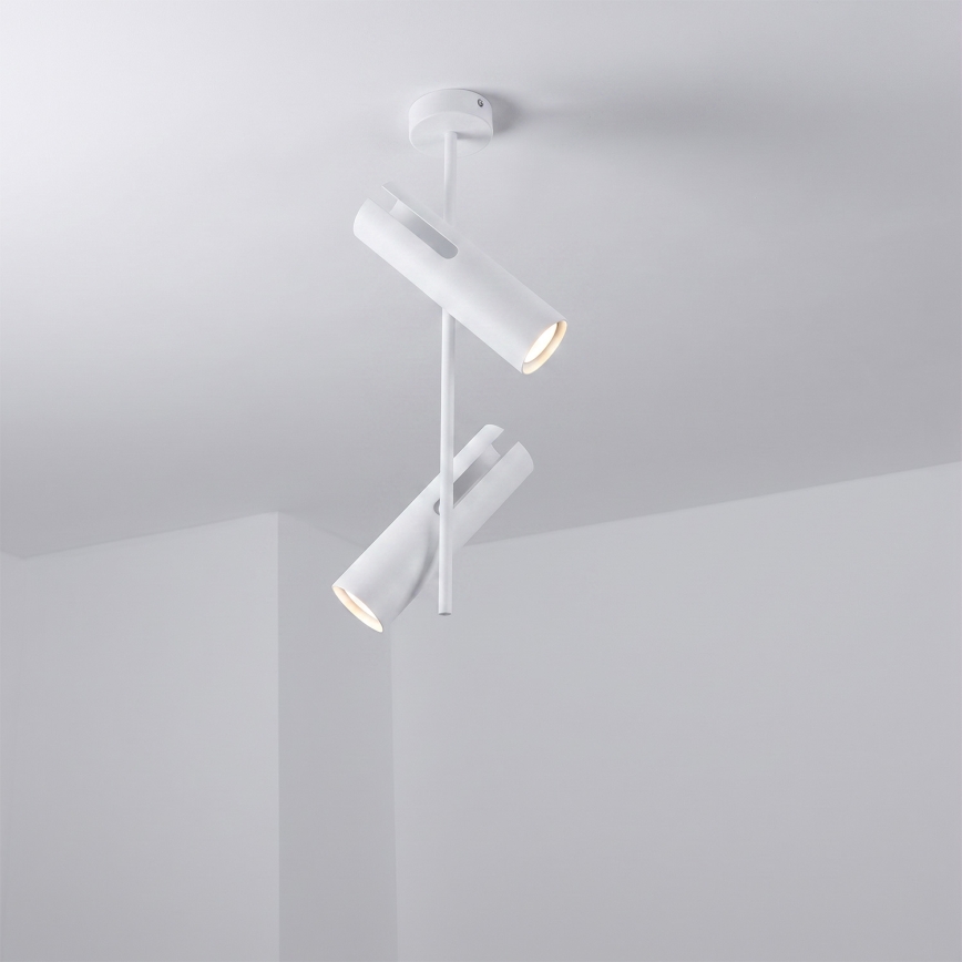 Brilagi - Висяща лампа на тръба BRANCH 2xGU10/30W/230V бяла