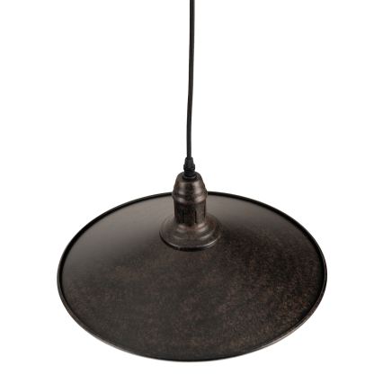 BRILAGI - Висяща лампа на кабел FORGE 1xE27/60W/230V Ø 36 см, кафява