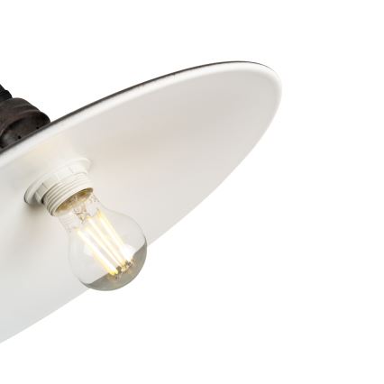 BRILAGI - Висяща лампа на кабел FORGE 1xE27/60W/230V Ø 36 см, кафява