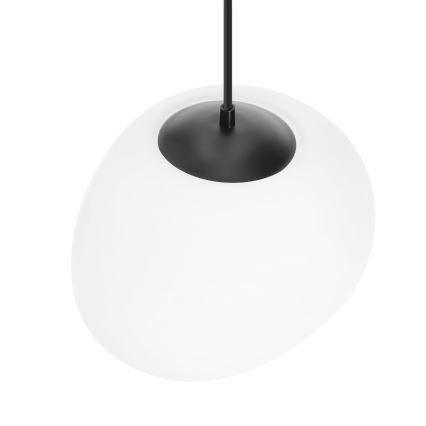 BRILAGI - Висяща лампа на кабел PEBBLES 1xE27/40W/230V Ø 30 см черна