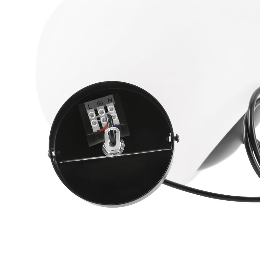 BRILAGI - Висяща лампа на кабел PEBBLES 1xE27/40W/230V Ø 30 см черна