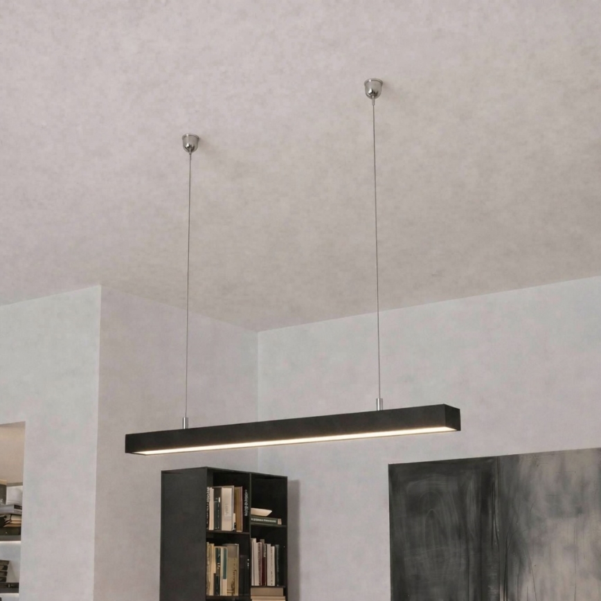 Brilagi - LED висящо осветително тяло FULLDAY LED/10/15/20W/230V 2700/4000/6000K 60 cm черно