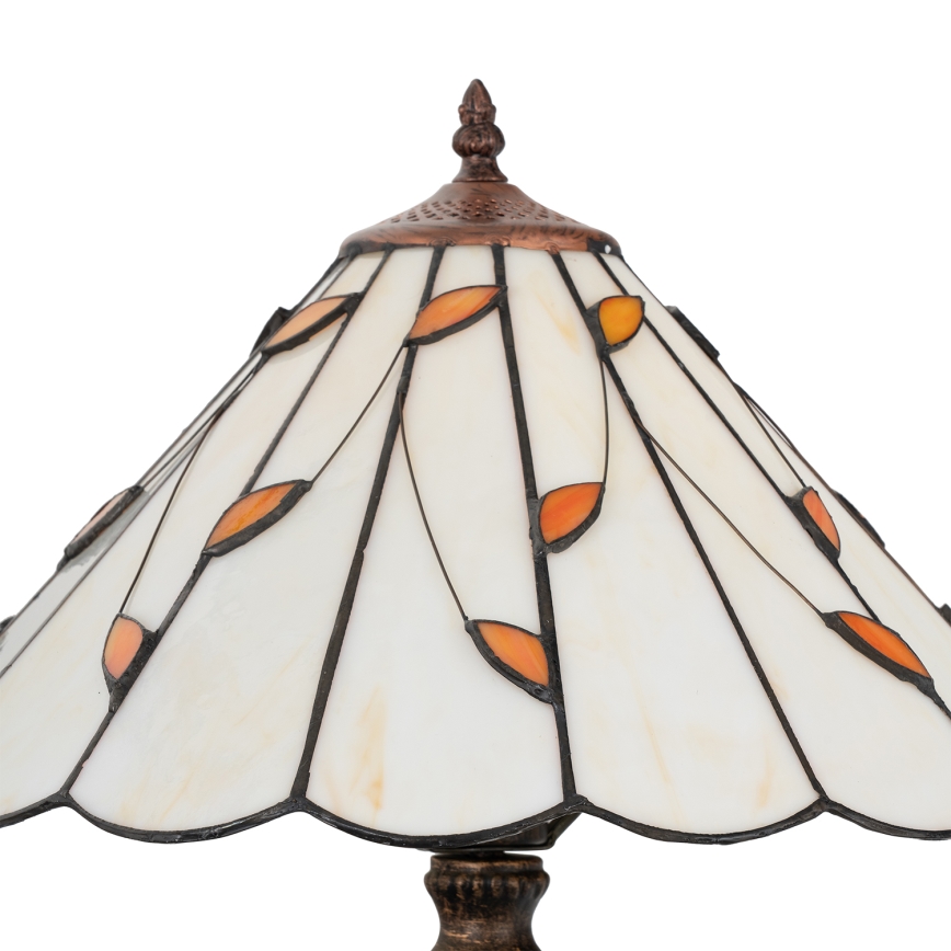 Brilagi - Витражна настолна лампа в стил Tiffany FOLIA 2xE27/60W/230V