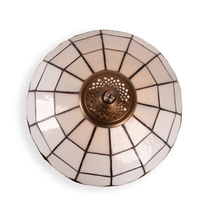 Brilagi - Витражна настолна лампа в стил Tiffany SIENNA 1xE27/60W/230V