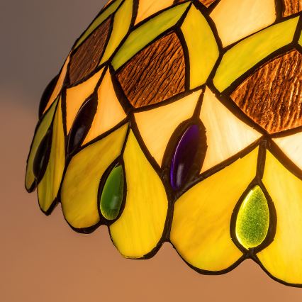 Brilagi - Витражна стояща лампа в стил Tiffany MARGARET 2xE27/60W/230V