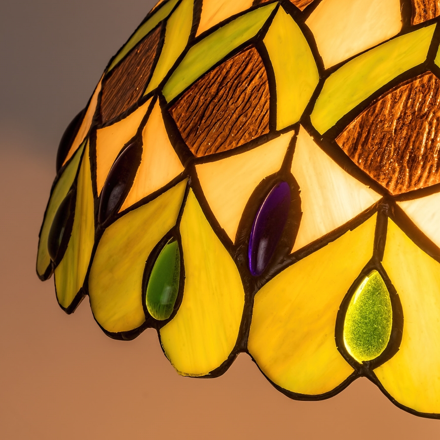 Brilagi - Витражна стояща лампа в стил Tiffany MARGARET 2xE27/60W/230V