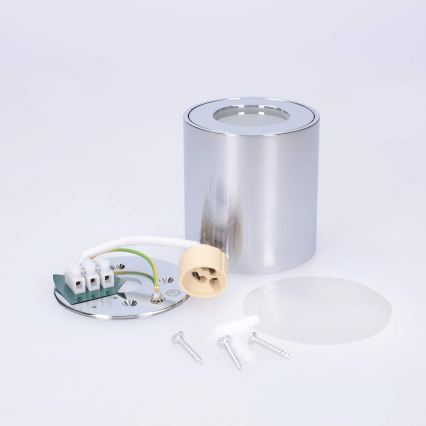BRILAGI - Спот за баня MIA 1xGU10/30W/230V 84x80 mm полирано хромово покритие IP54
