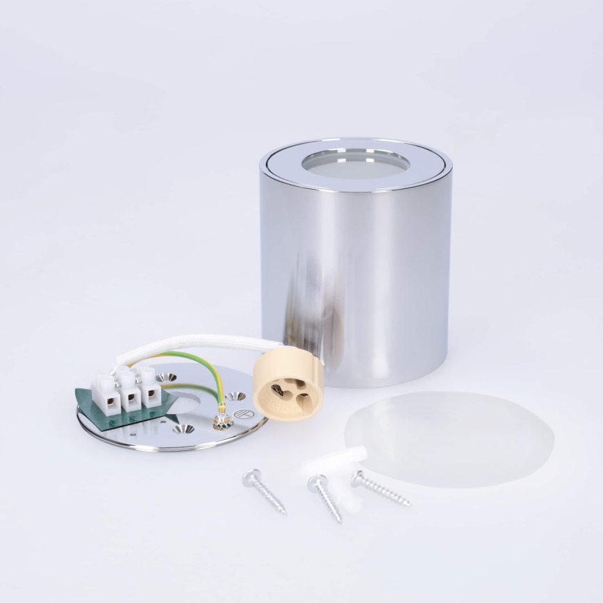 BRILAGI - Спот за баня MIA 1xGU10/30W/230V 84x80 mm полирано хромово покритие IP54
