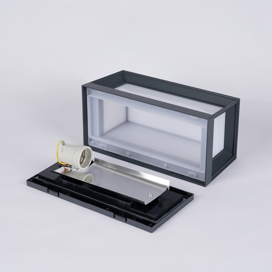 Brilagi - Външен стенен аплик PARKER 1xE27/60W/230V антрацит IP44