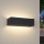 Brilagi - Външен стенен LED аплик DONNANI LED/12W/230V 30 cm черен IP44