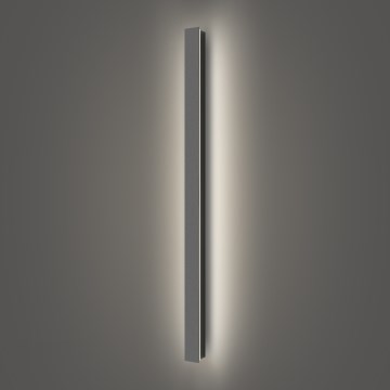 Brilagi - Външен стенен LED осветител LINEAR 22W/230V 4000K IP65 100 cm антрацит