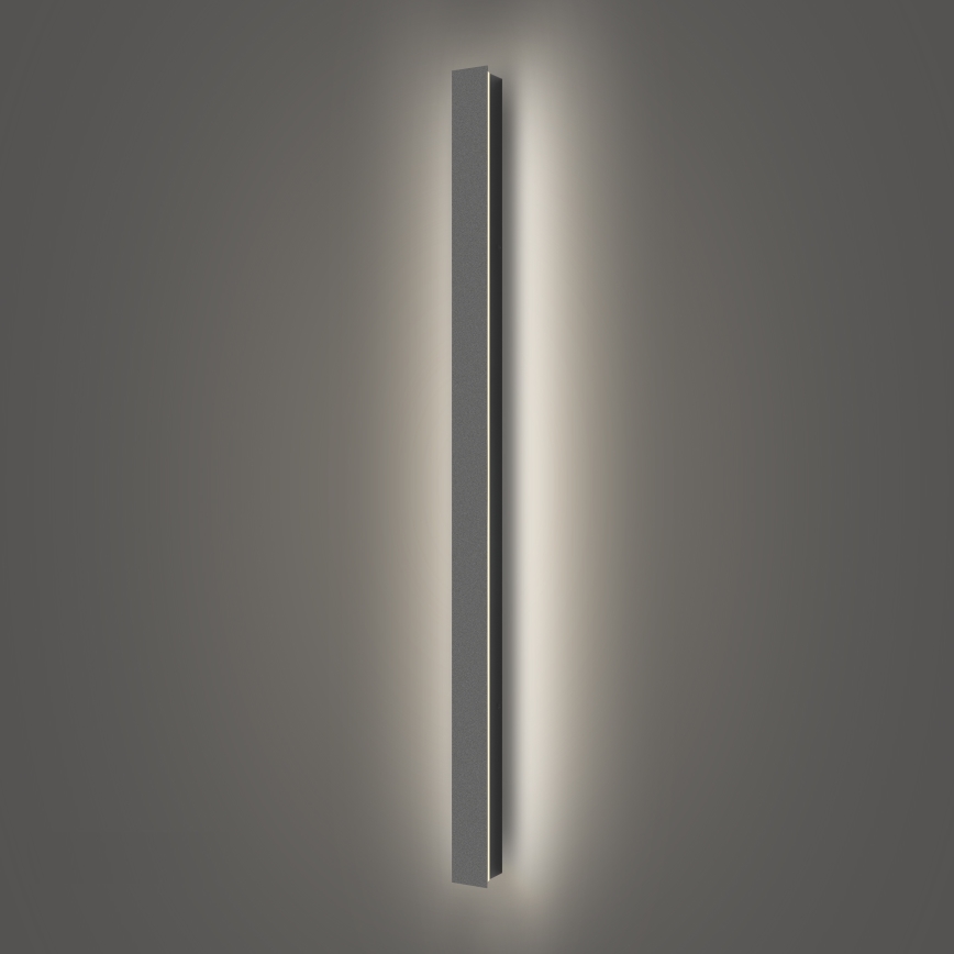 Brilagi - Външен стенен LED осветител LINEAR 22W/230V 4000K IP65 100 cm антрацит