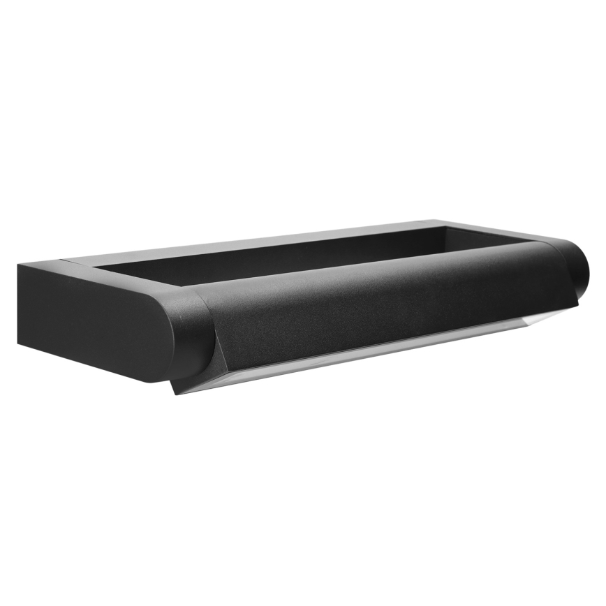 Brilagi - Външен стенен осветител SALERNO LED/12W/230V 35,5 cm черен IP65