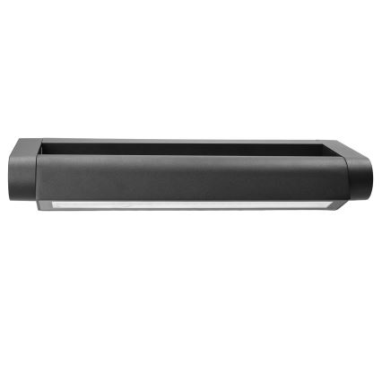 Brilagi - Външен стенен осветител SALERNO LED/12W/230V 35,5 cm черен IP65