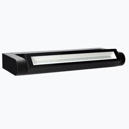 Brilagi - Външен стенен осветител SALERNO LED/12W/230V 35,5 cm черен IP65