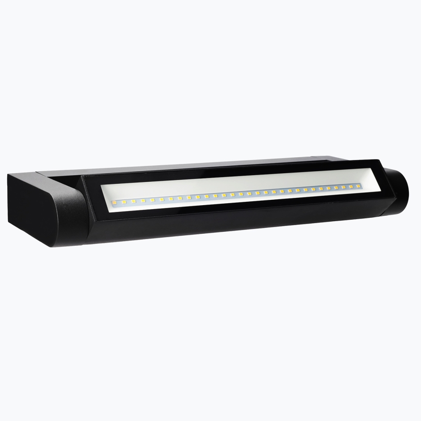 Brilagi - Външен стенен осветител SALERNO LED/12W/230V 35,5 cm черен IP65