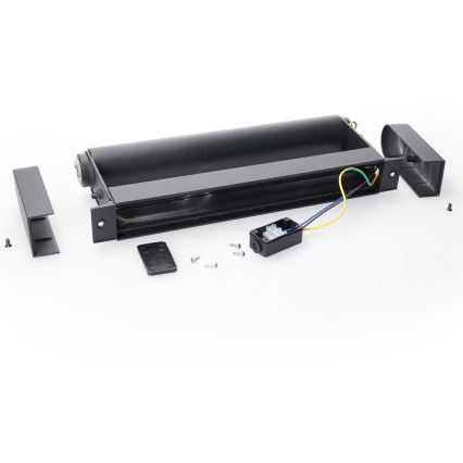 Brilagi - Външен стенен осветител SALERNO LED/12W/230V 35,5 cm черен IP65