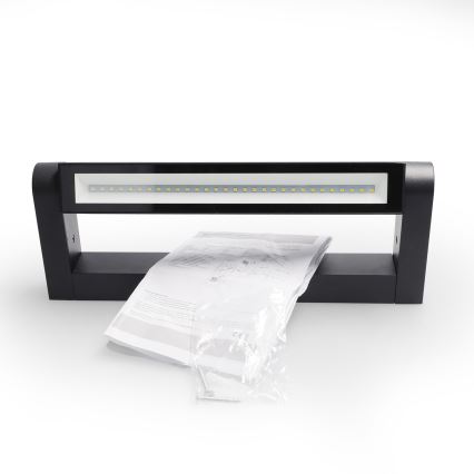 Brilagi - Външен стенен осветител SALERNO LED/12W/230V 35,5 cm черен IP65