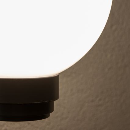BRILAGI - Външно стенно осветително тяло със сензор за движение HARBOR 1xE27/40W/230V IP33 черно/бяло