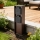 Brilagi - Външен стълб за контакти PILLAR с 2 гнезда Schuko, 230V, IP44, кафяв