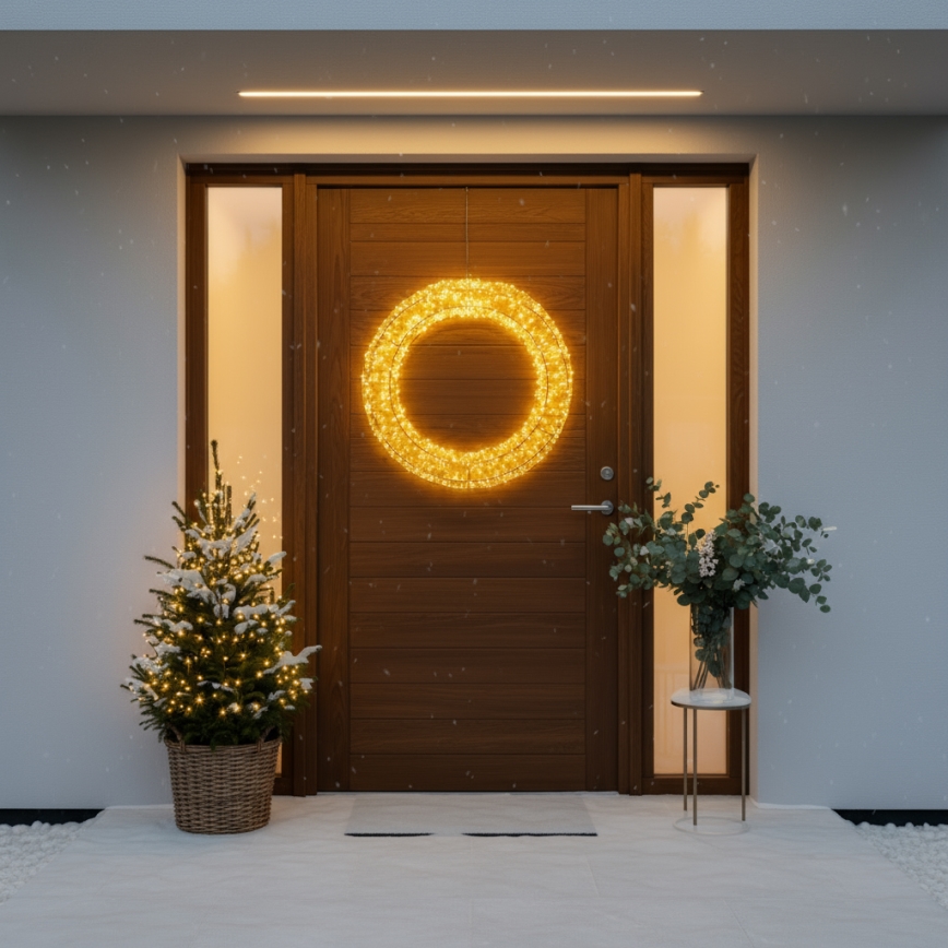 Brilagi - Външен коледен венец LED/6W/230V IP44 50 см