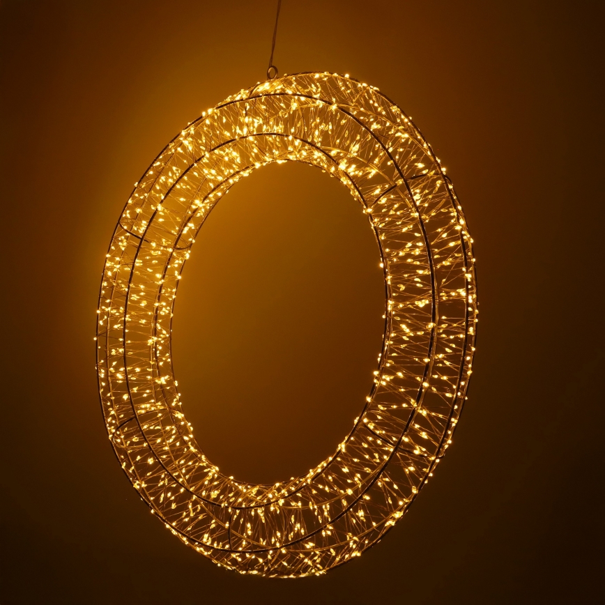 Brilagi - Външен коледен венец LED/6W/230V IP44 50 см