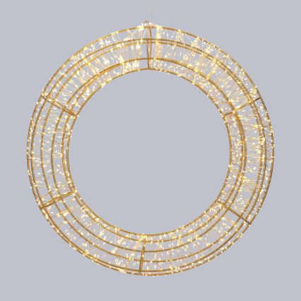 BRILAGI - Външен коледен венец с LED, 5,4 W/230 V, IP44, Ø 50 см