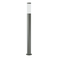 Brilagi - Външна лампа ELIA 1xE27/20W/230V IP44 100 см матов хром