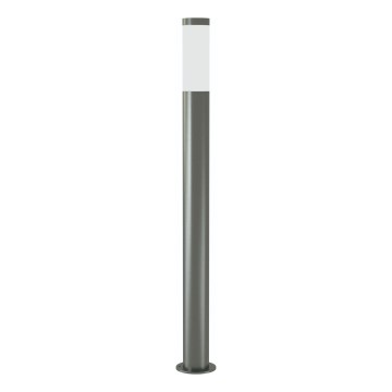 Brilagi - Външна лампа ELIA 1xE27/20W/230V IP44 100 см матов хром