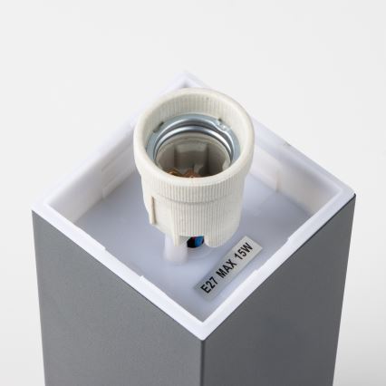 Brilagi - Външна лампа NOVA 1xE27/15W/230V 40 см IP44 антрацит