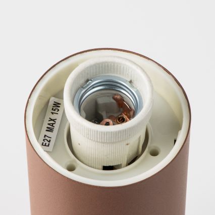 Brilagi - Външна лампа NOVA 1xE27/15W/230V 40 см IP44 кафява