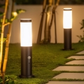 Brilagi - Външна лампа NOVA със сензор 1xE27/15W/230V 40 cm IP44 черна