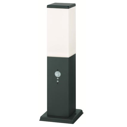 Brilagi - Външна лампа NOVA със сензор, 1xE27/15W/230V, 40 см, IP44, антрацит