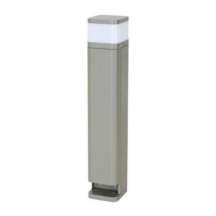 BRILAGI - Външна лампа с 2 SCHUKO гнезда PILLAR 1xG9/11W/230V IP44 сива