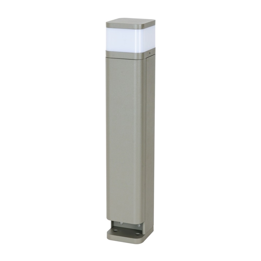 BRILAGI - Външна лампа с 2 SCHUKO гнезда PILLAR 1xG9/11W/230V IP44 сива