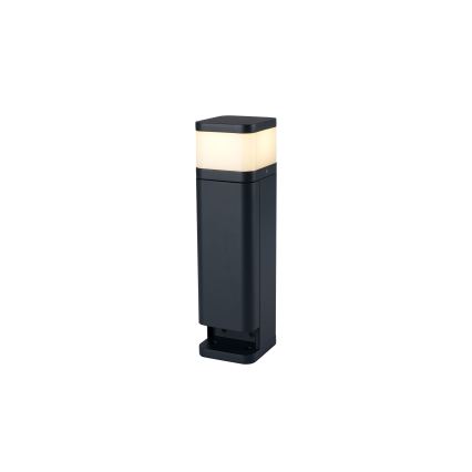 Brilagi - Външна лампа PILLAR с 2 SCHUKO контакта 1xG9/11W/230V IP44 антрацит