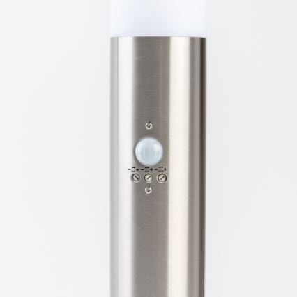 BRILAGI - Външна лампа със сензор за движение ELIA 1xE27/20W/230V IP44 50 см матов хром