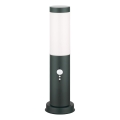Brilagi - Външна лампа със сензор 1xE27/15W/230V 40 см IP44 антрацит