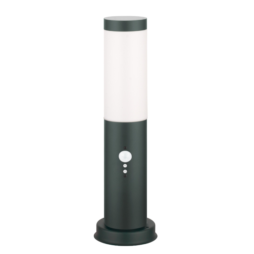 Brilagi - Външна лампа със сензор NOVA 1xE27/15W/230V 40 cm IP44 антрацит